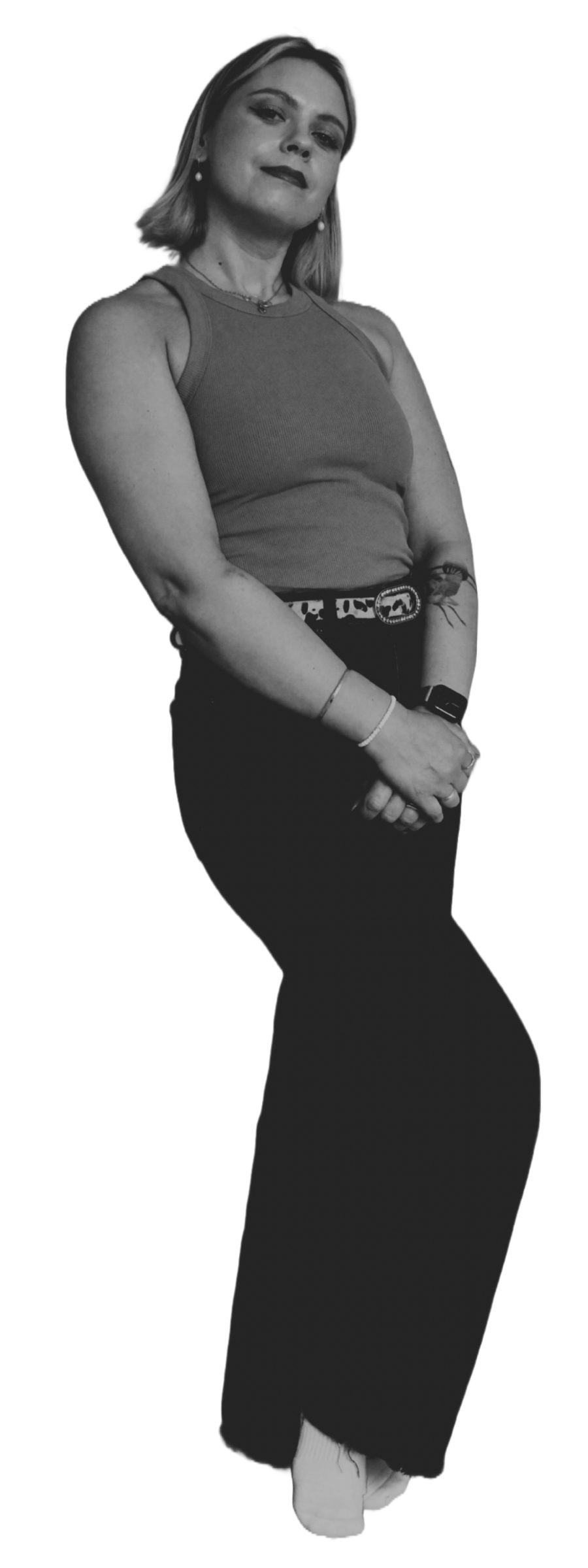 Full-body image of Egle Venclovas, executive coach for high-performing leaders